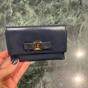 Ferragamo wallet credit card holder organiser
